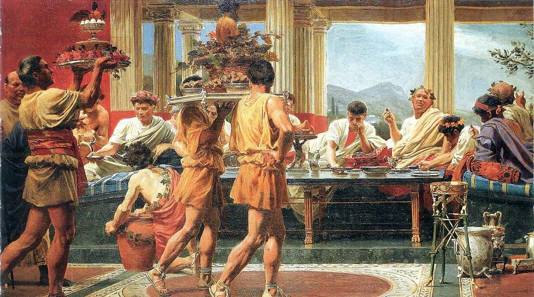 LUCULLUSI vacsora római orgia 1