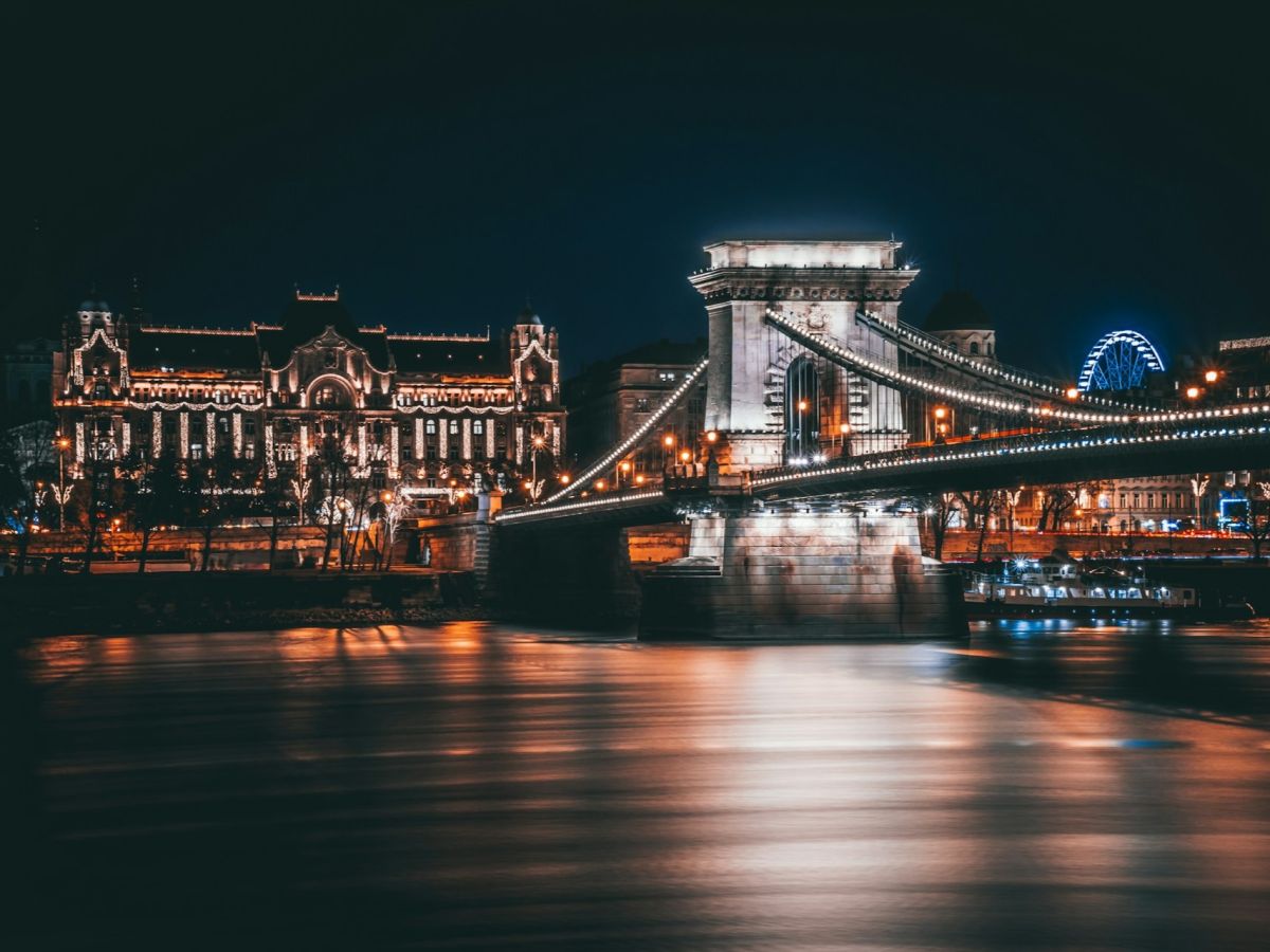 Budapest night decorative lighting