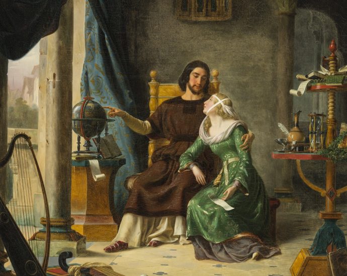 Charles Durupt: Heloise és Abelard, 1837