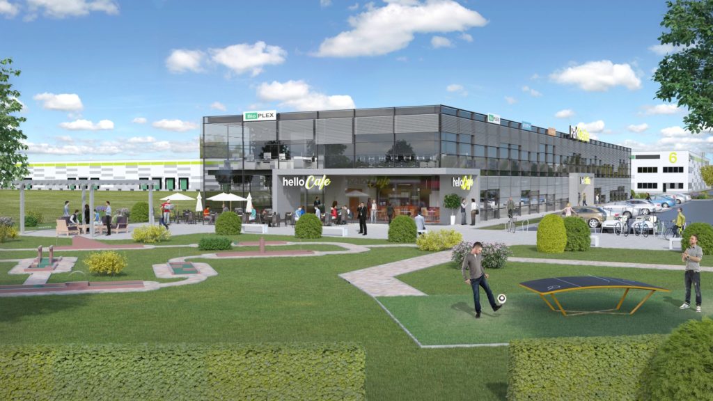 A HelloParks egyik látványterve