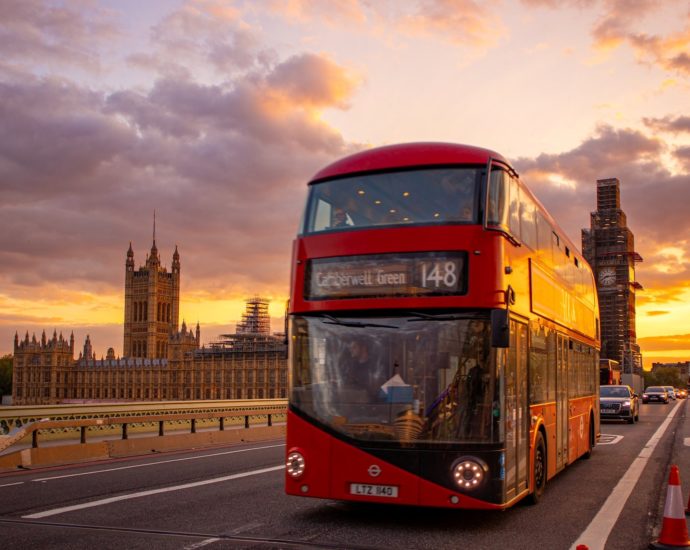 Londoni emeletes busz
