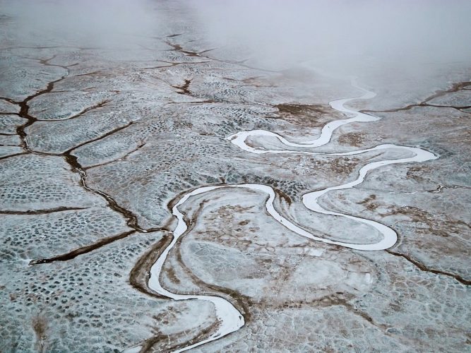 Malakatyin-folyó, Nagy Ljahov-sziget, Szibéria