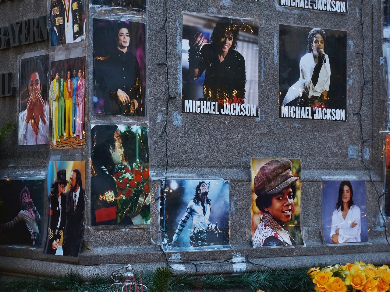 Michael Jackson emlékfal