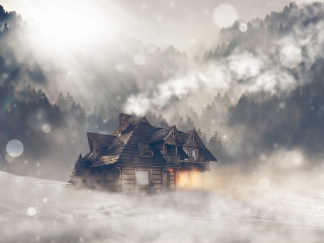 Tomboló tél a Tátrában (illusztáció)