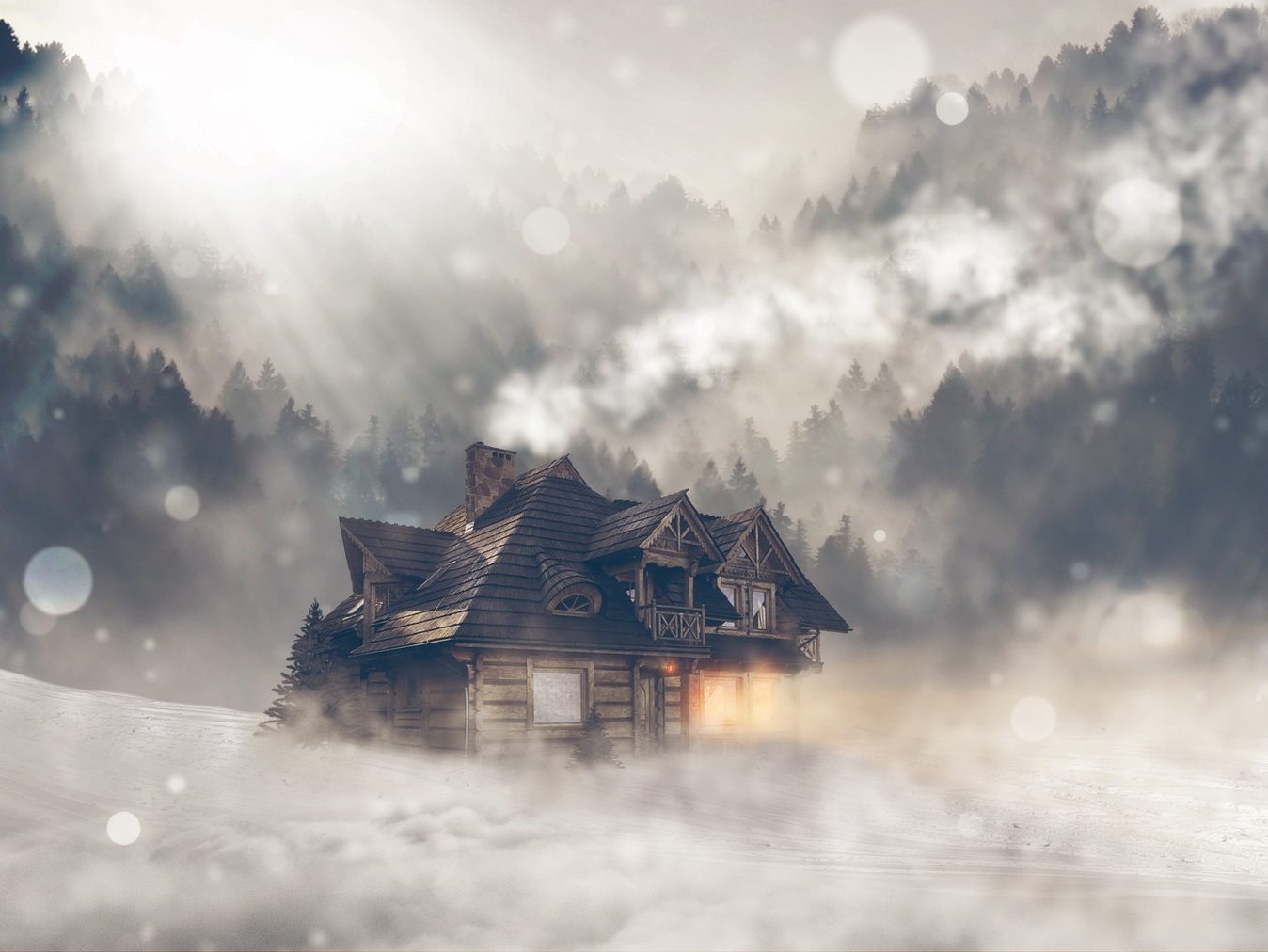Tomboló tél a Tátrában (illusztáció)