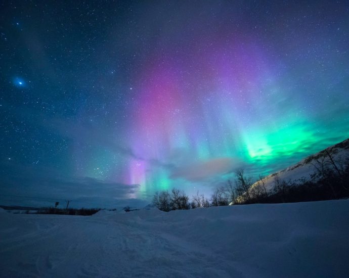 Sarki fény Tromso