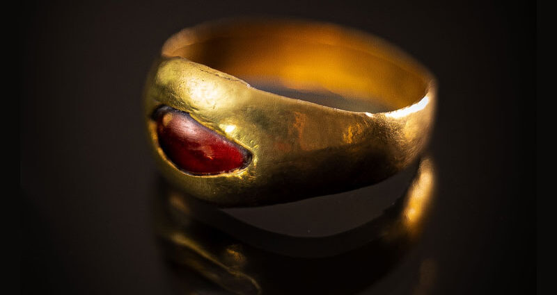 aranygyűrűt találtak Jeruzsálemben