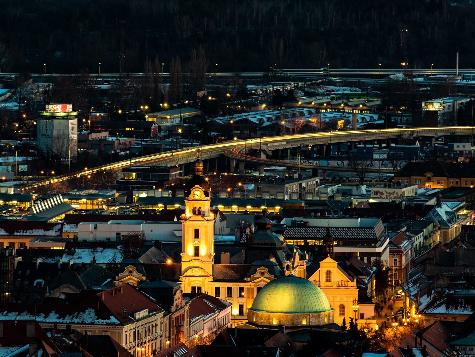 karácsony pécs advent éjszaka pixa