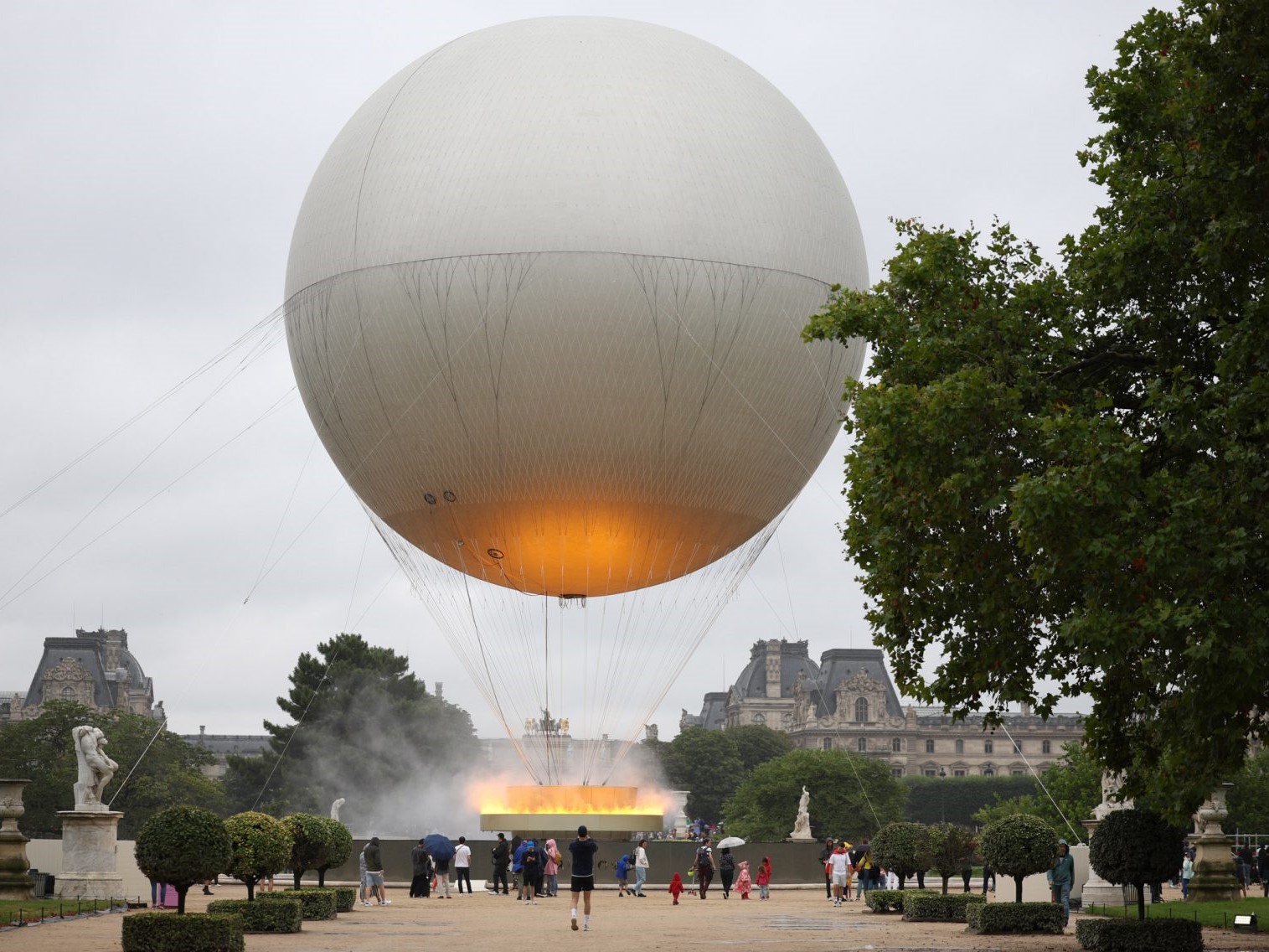 párizsi hőlégballon