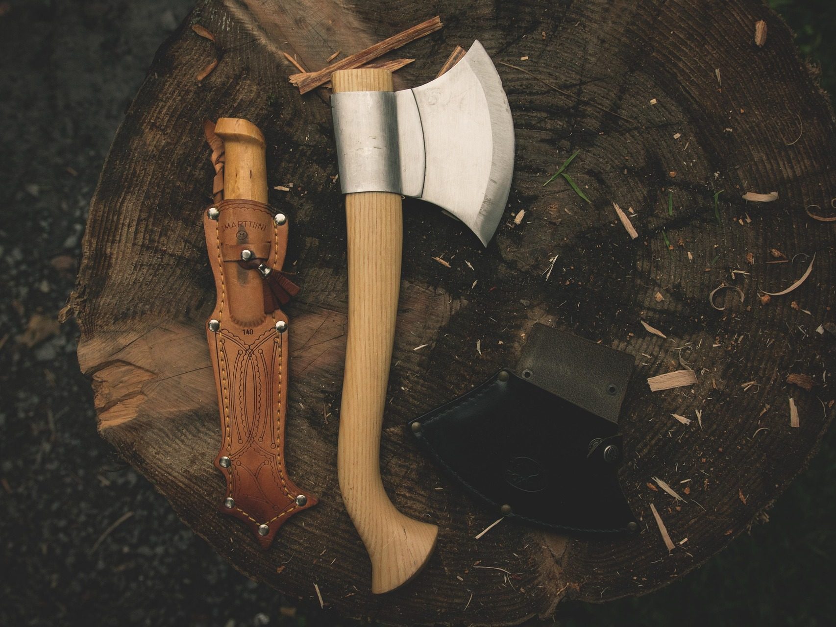 bushcraft vadon túlélés a vadonban természet pixabay kések balták