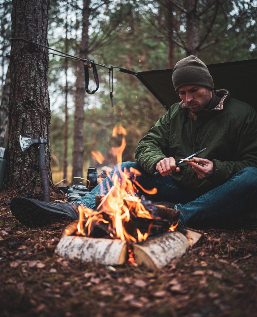 bushcraft vadon túlélés a vadonban természet pixabay tűzrakás főzés adomány