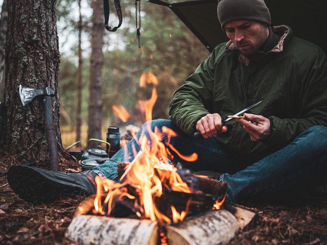 bushcraft vadon túlélés a vadonban természet pixabay tűzrakás főzés adomány
