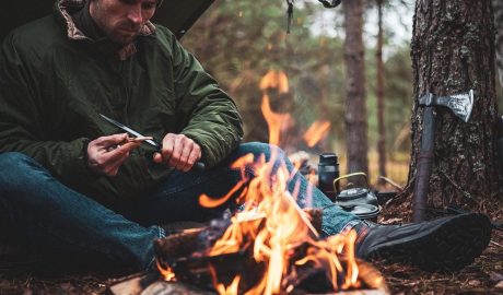 bushcraft vadon túlélés a vadonban természet pixabay tűzrakás főzés adomány