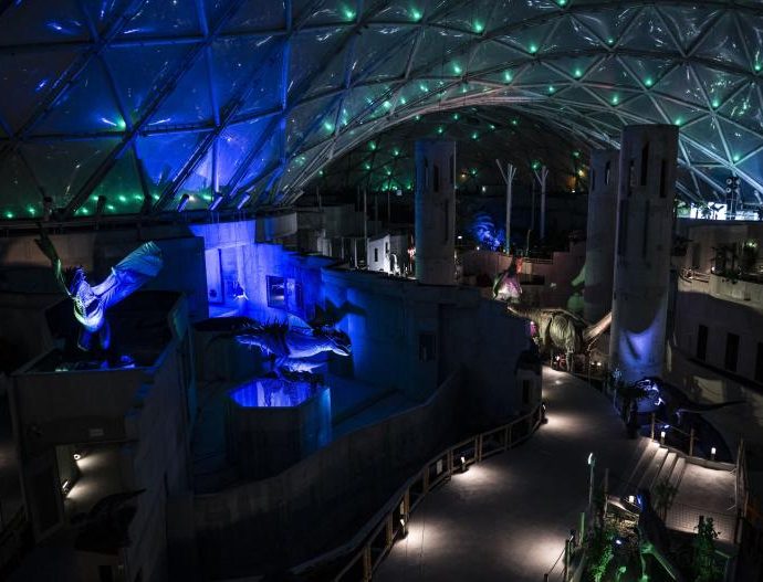 őslény kiállítás dinoszaurusz budapest biodóm mti 2
