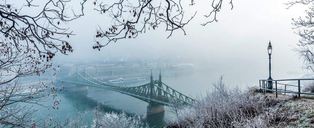 BUdapest időjárása tél hó havazás