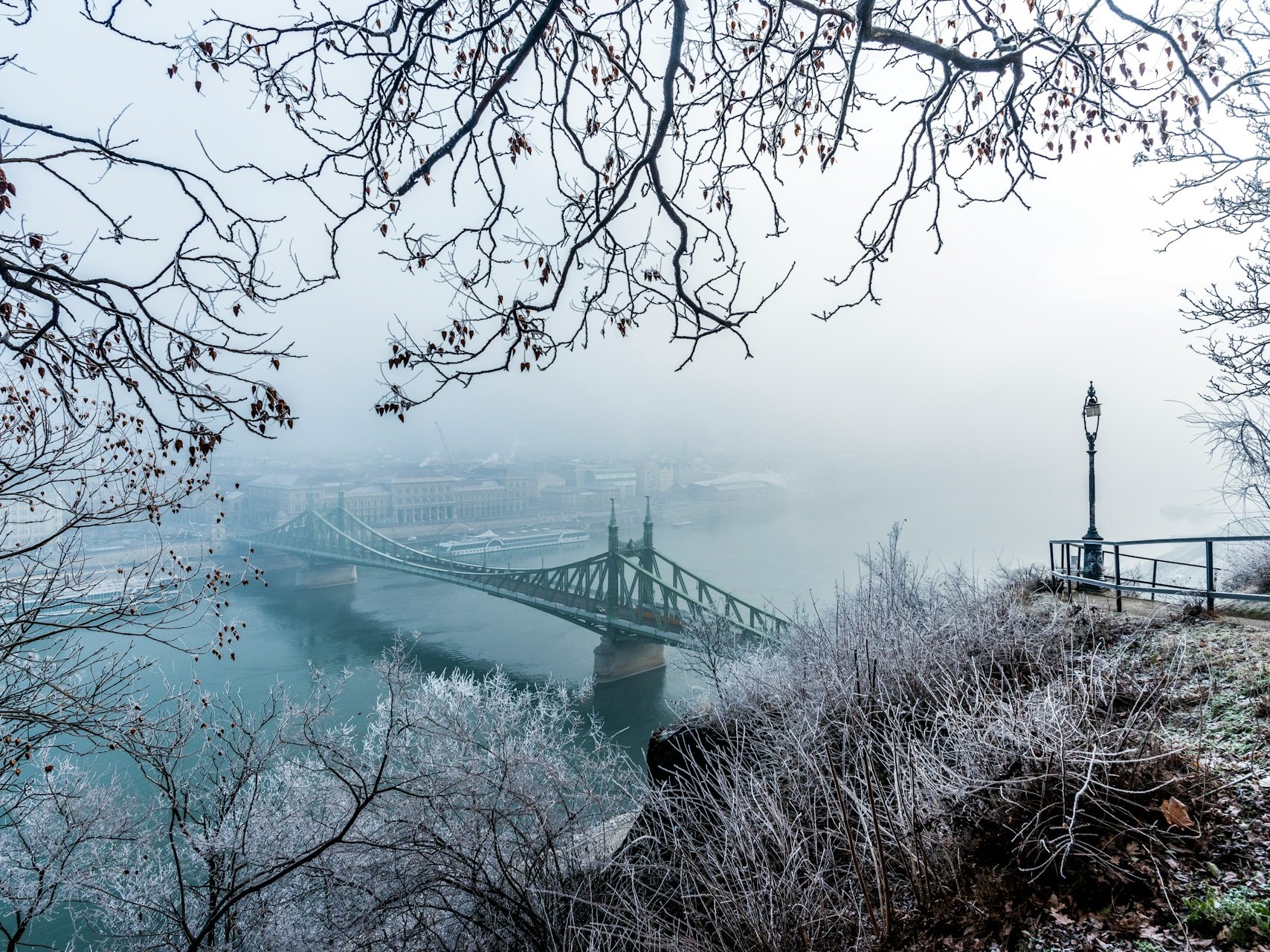 BUdapest időjárása tél hó havazás