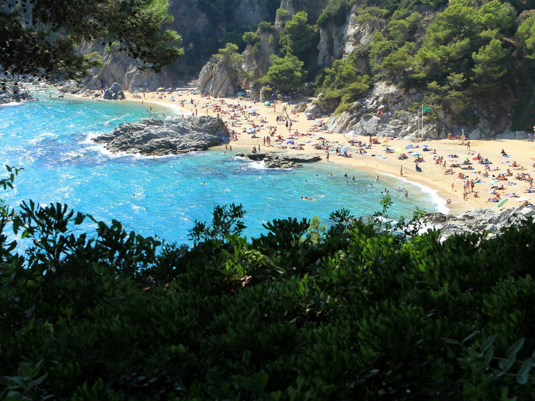 Tossa de Mar spanyolország legjobb strandjai 2025