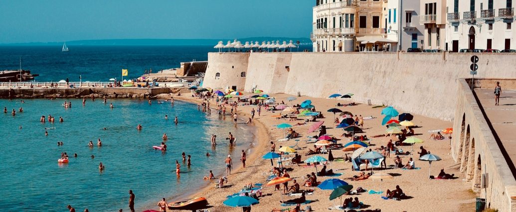 Gallipoli Olaszország tilos fürdőruha