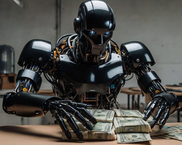 mesterséges intelligencia robot pénz üzlet kriptovaluta tőzsde gazdaság Leonardo 3 fekete black 4