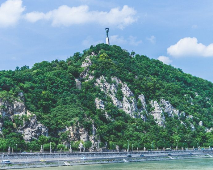 Gellért-hegy Budapest zuhanás