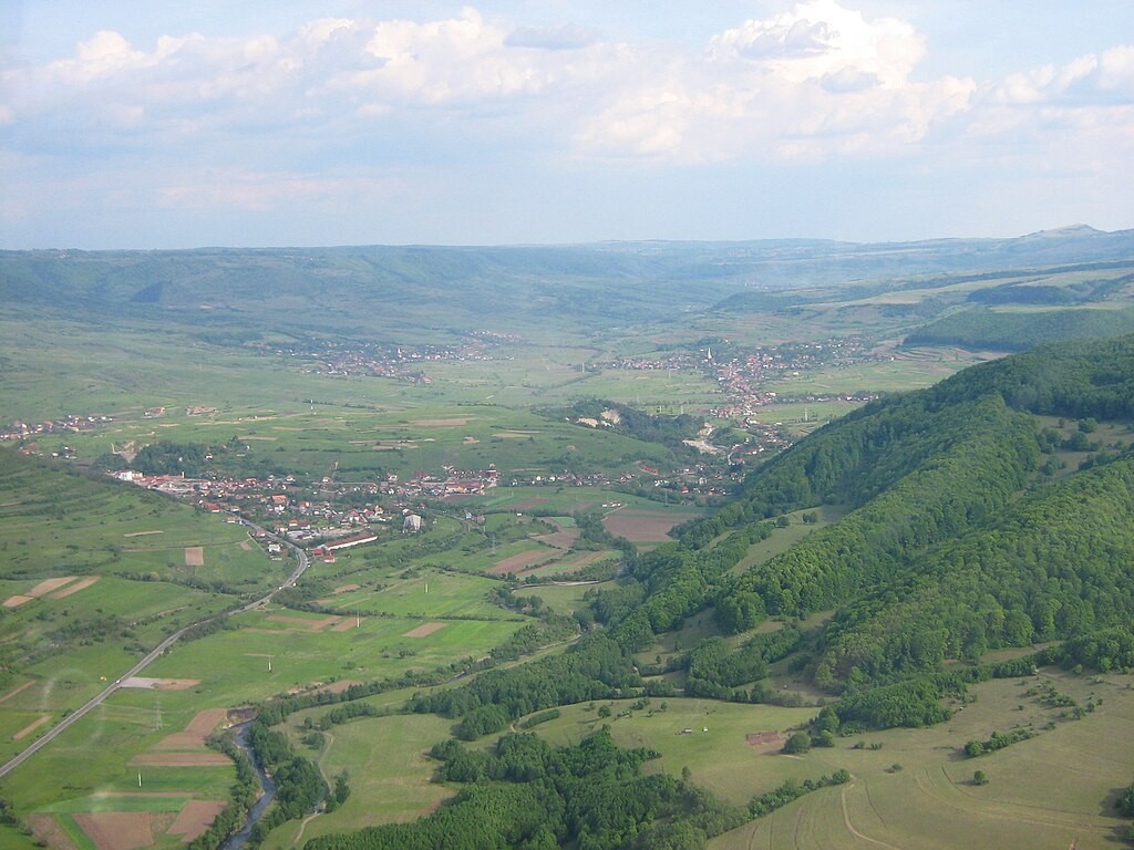 Kis-Küküllő völgye Parajdnál