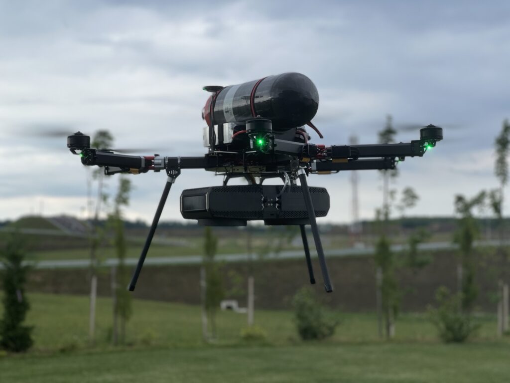 Hidrogénhajtás repülés hello drón 2