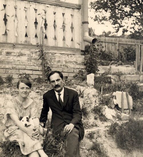 Babits_Mihály_és_Török_Sophie_(1928)