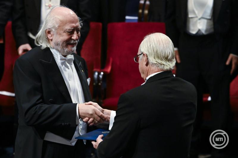 Krasznahorkai László Nobel-díj átadó ünnepség Stockholm 1