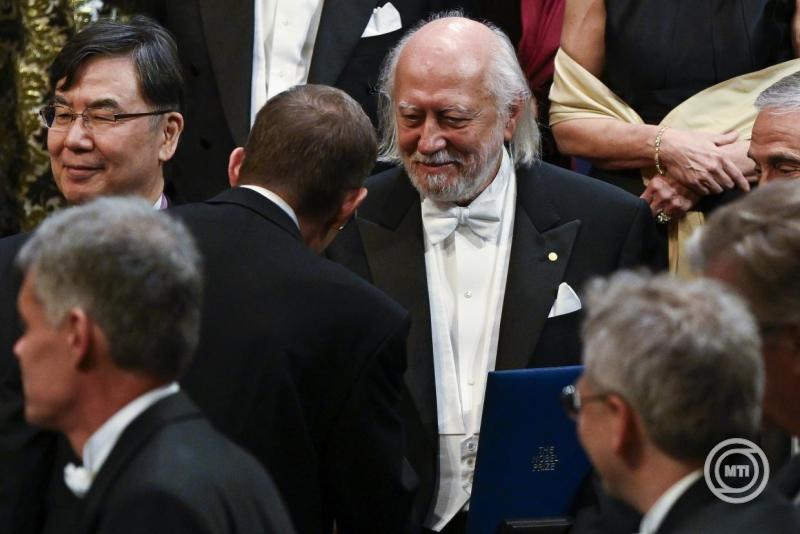 Krasznahorkai László Nobel-díj átadó ünnepség Stockholm 2