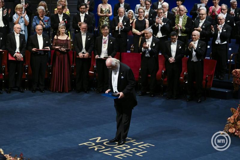 Krasznahorkai László Nobel-díj átadó ünnepség Stockholm 3