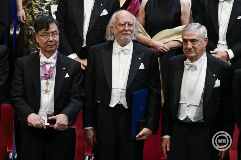 Krasznahorkai László Nobel-díj átadó ünnepség Stockholm 4