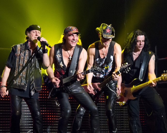 Scorpions koncert Budapest Magyarország rock zene