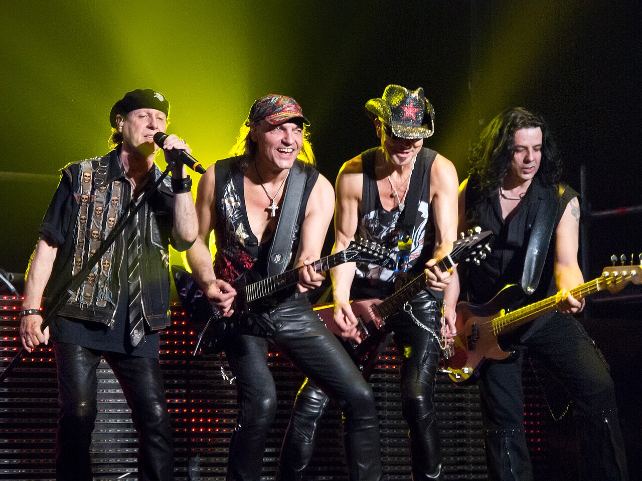 Scorpions koncert Budapest Magyarország rock zene