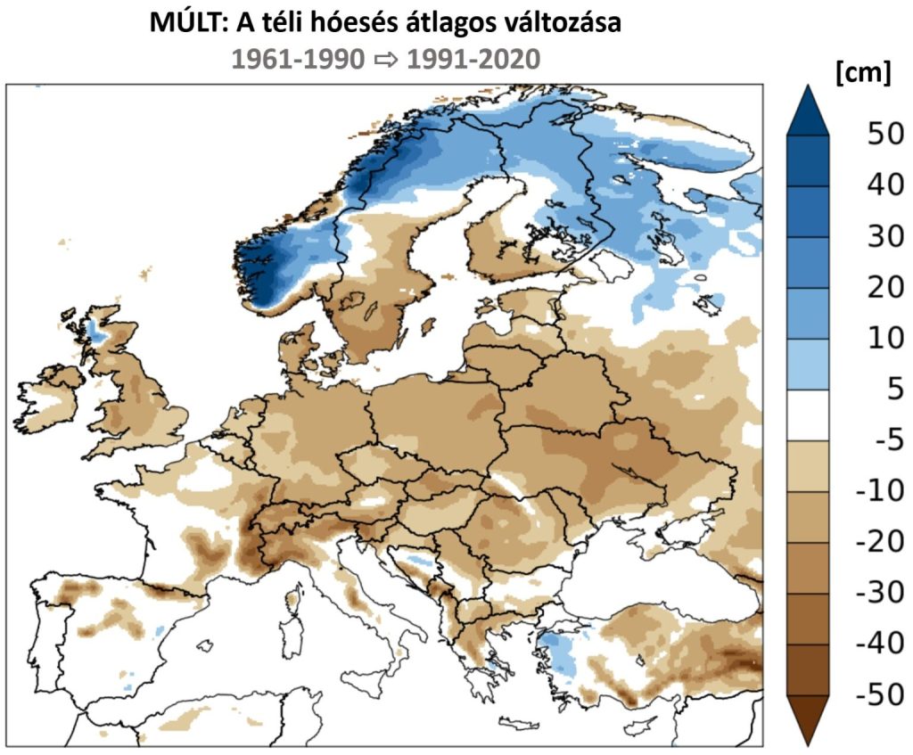 hó európában felmelegedés tél fehér karácsony Magyarország kutatás hello eredeti
