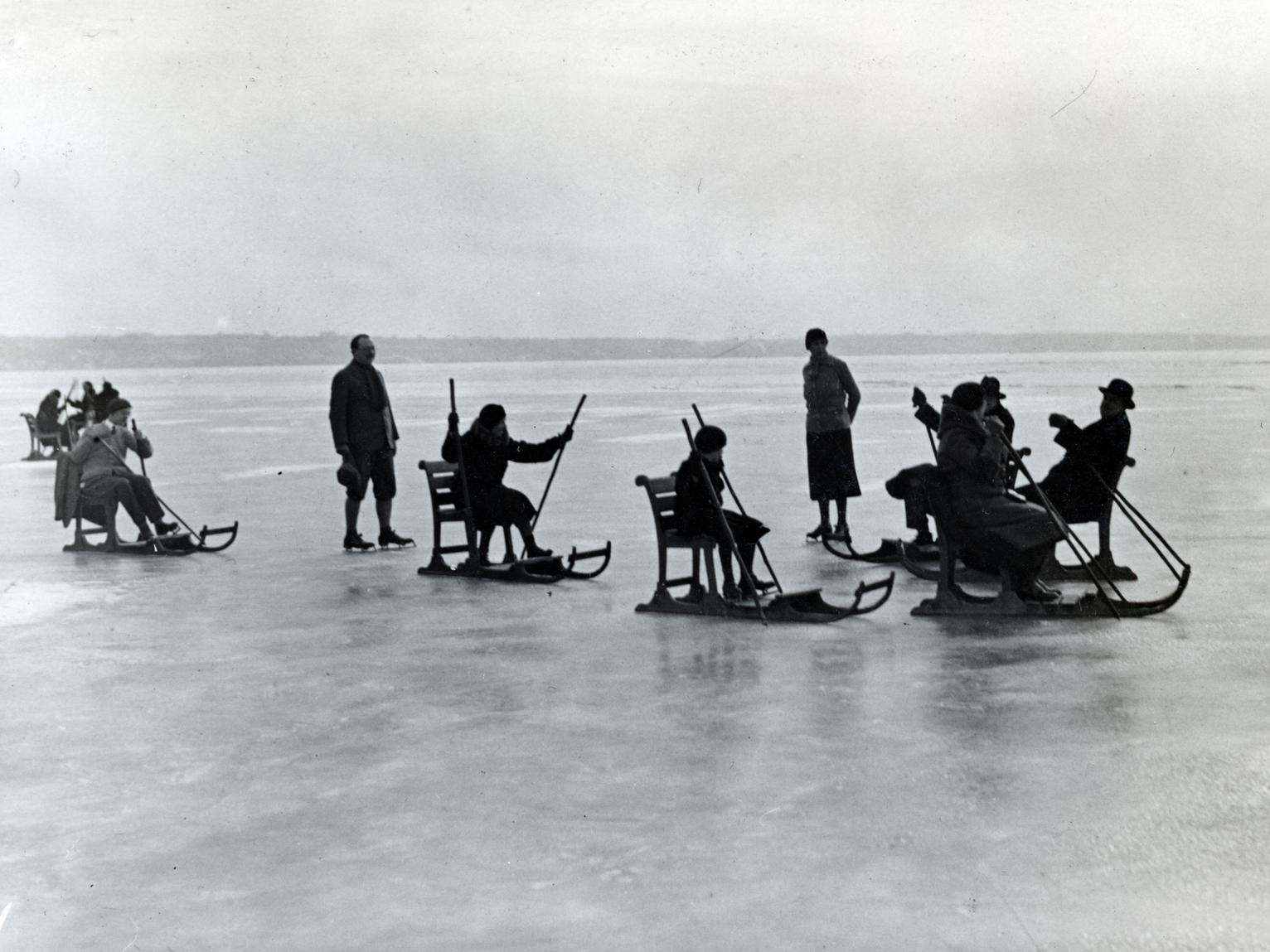 Balaton jege retro fakutya