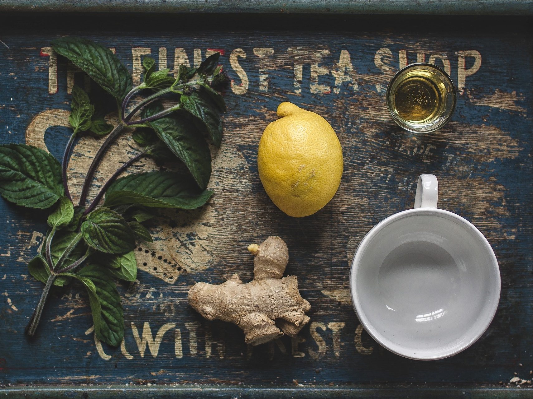 citrom gyümölcs pixa tea gyömbér