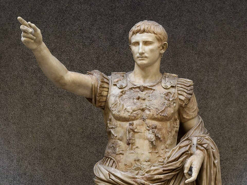 Augustus_of_Prima_Porta_római császár aranykor pax romana békeidő wiki