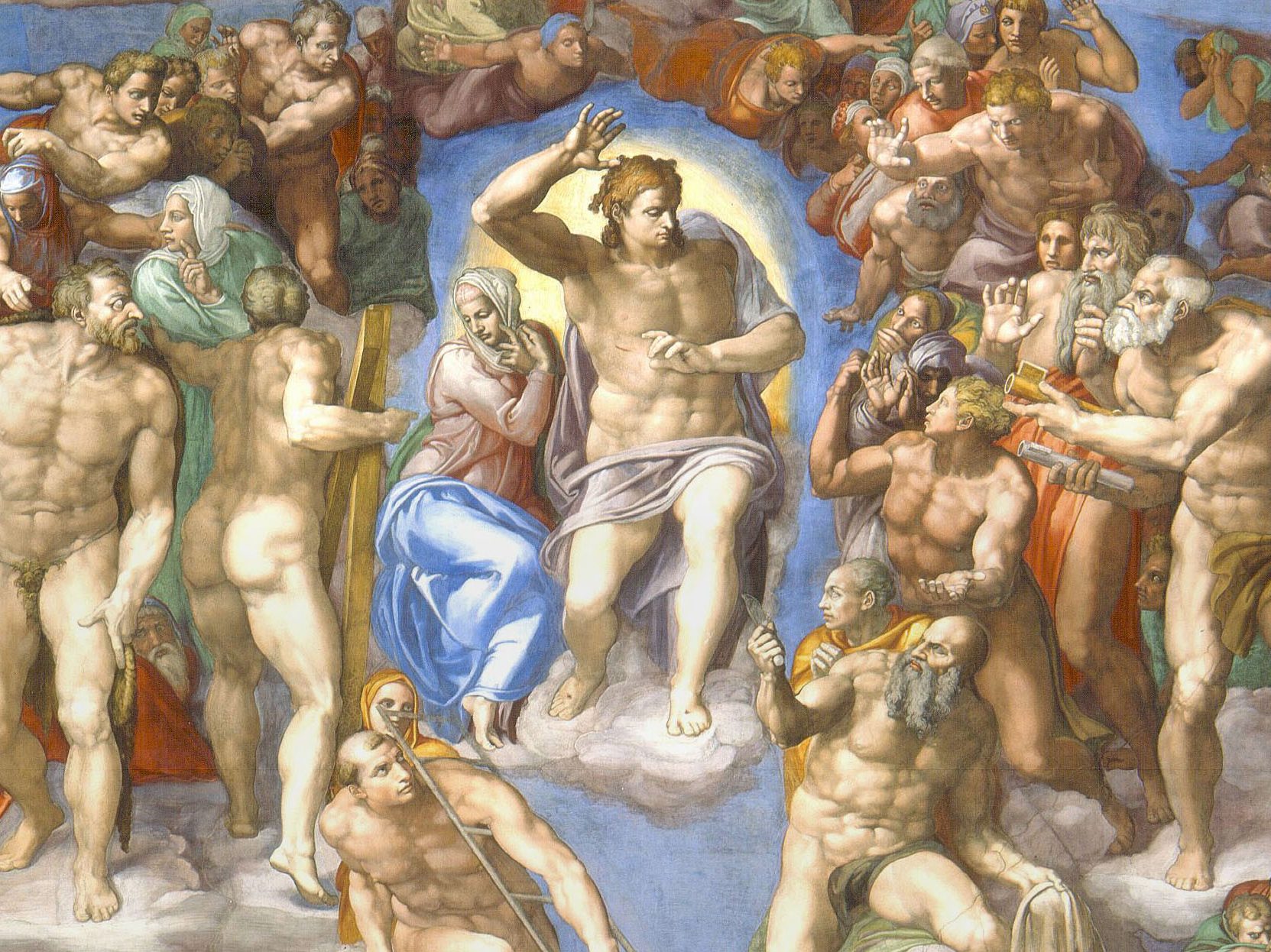 Michelangelo Utolsó ítélet Sixtus kápolna