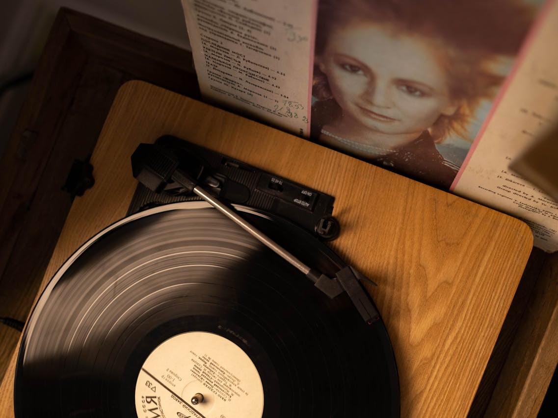 gramofon lemez lemezjátszó OSZK hangtár