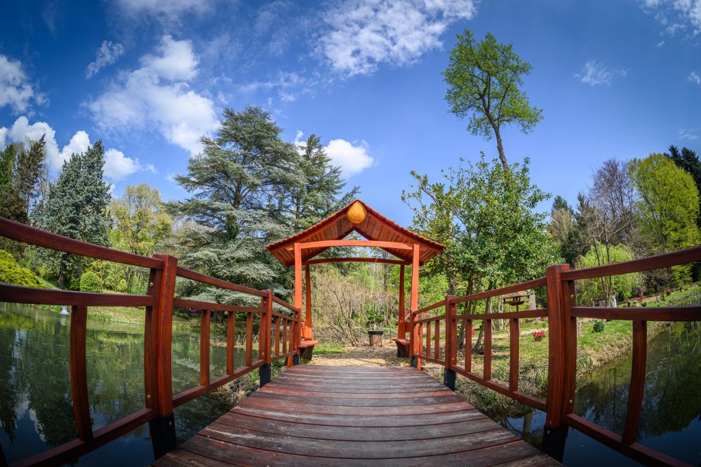 Japánkert Szombathely Kámoni arborétum hello 3