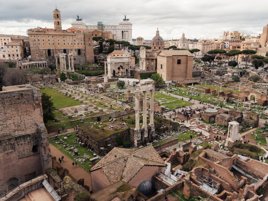 Róma Forum Romanum utazás régészeti terület