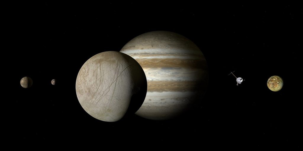 Jupiter holdjai űrszonda pixa
