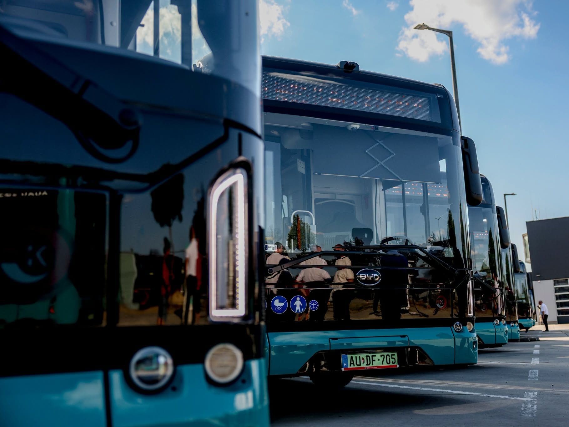BYD elektromos buszok Kaposvár Szita Károly oldala fb