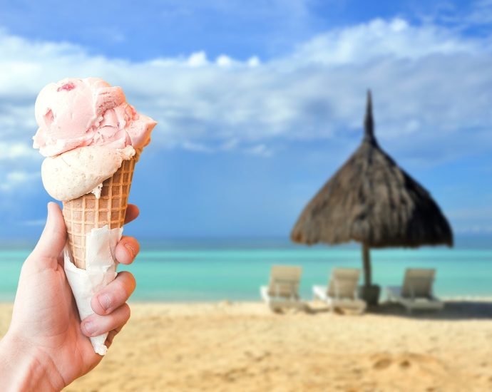 Fagylalt fagyi édesség pixa nyár strand tenger nyaralás