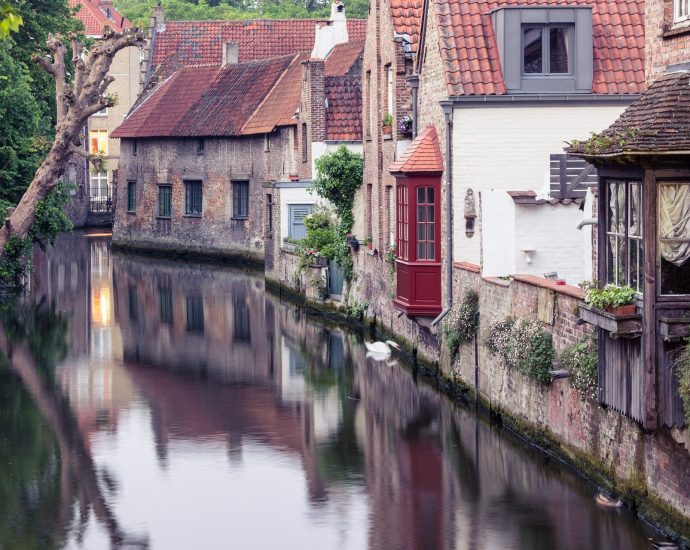 belgium Brüsszel pixa város csatorna