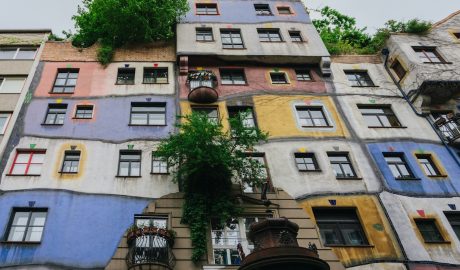 épületek házak bécsben bécs
