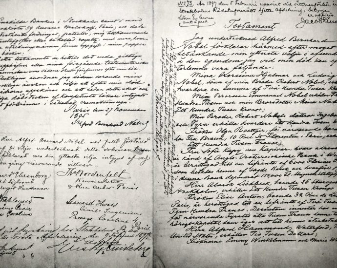 nobel-díj Alfred Nobel rendelkezése a díjról wiki